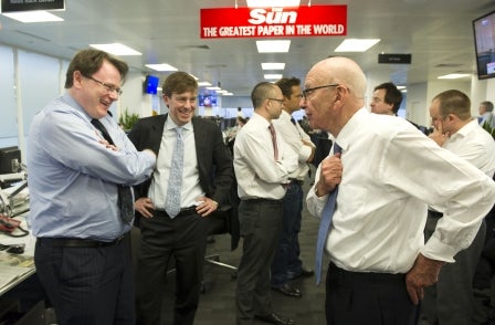Murdoch 'hurt' by leak of secret recording of meeting with Sun journalists
